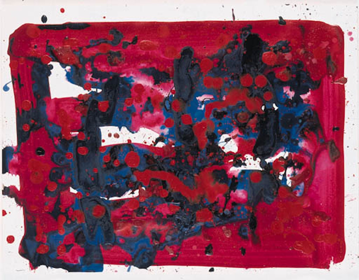 Untitled by Sam Francis