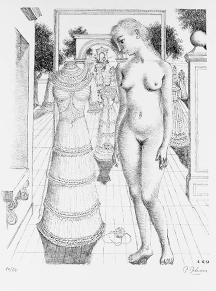Sunday dress by Paul Delvaux