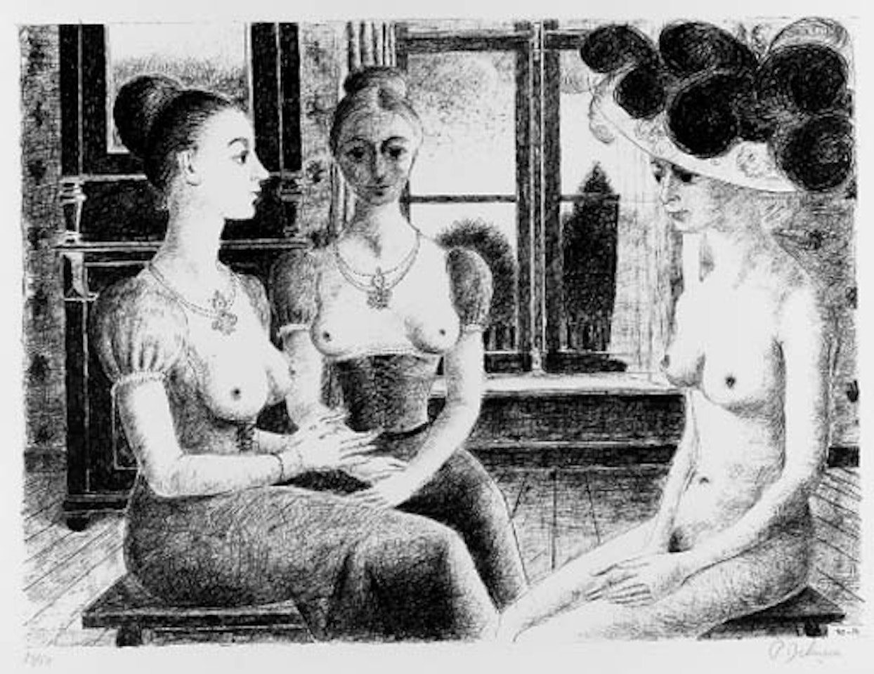 La fenetre by Paul Delvaux