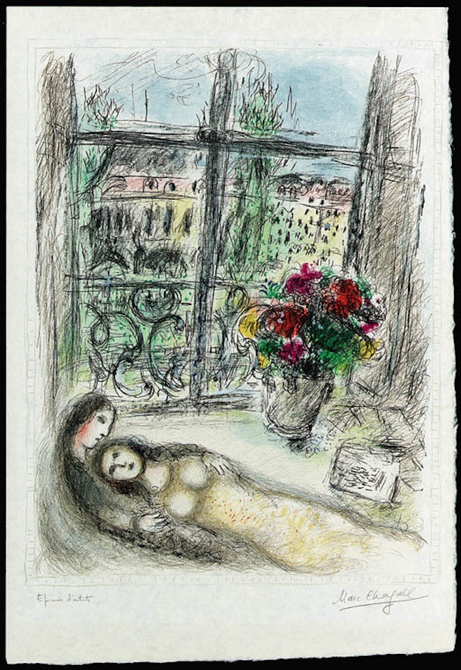 Quai des Celestins by Marc Chagall