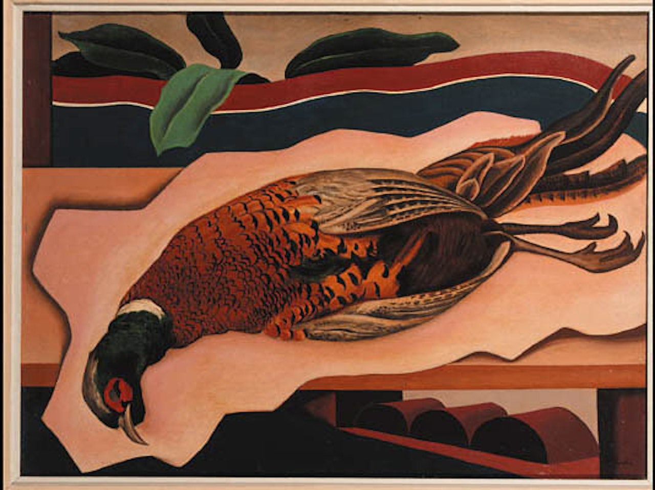 Faisan sur une table by Auguste Herbin