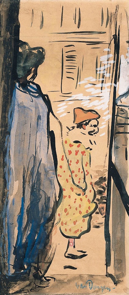 Clown by Kees van Dongen
