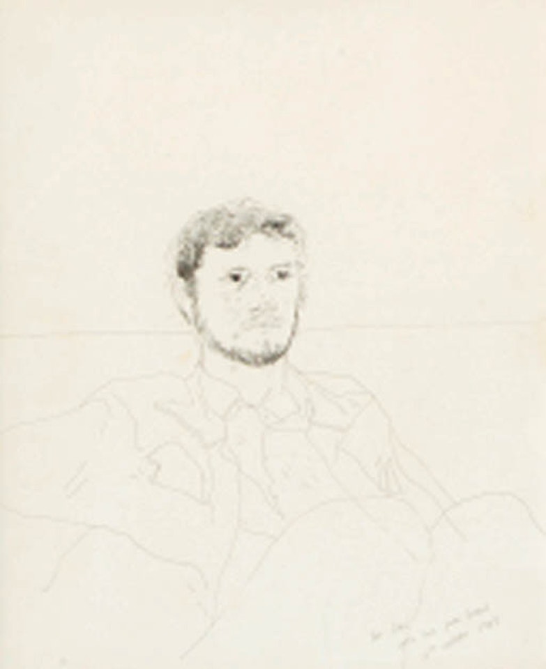 Portrait of Dan by David Hockney