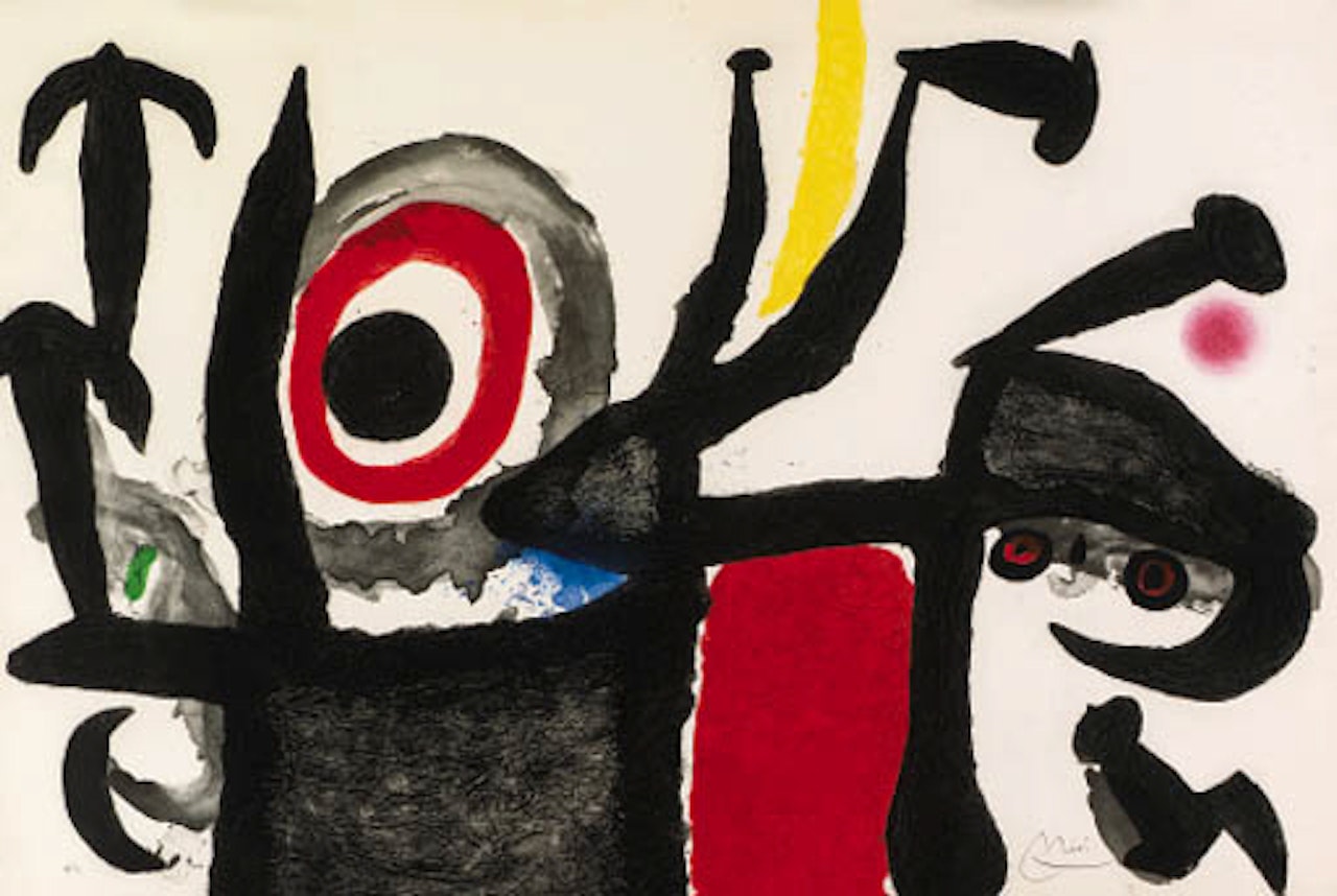 Manoletina by Joan Miró
