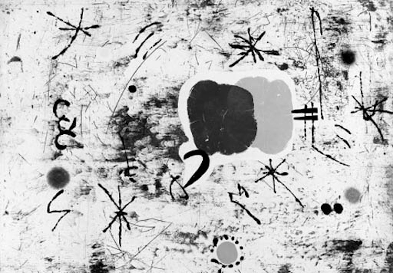 Personnage I Estels by Joan Miró