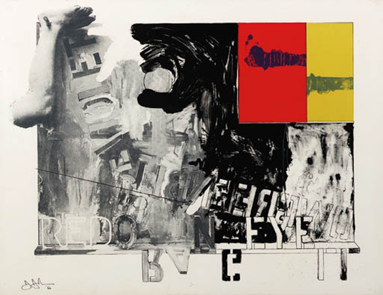 Passage I by Jasper Johns