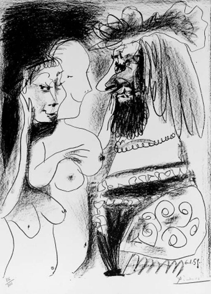 Le vieux roi by Pablo Picasso