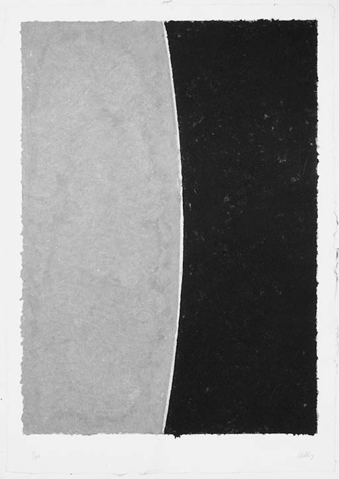 Coloured paper image VIII by Ellsworth Kelly