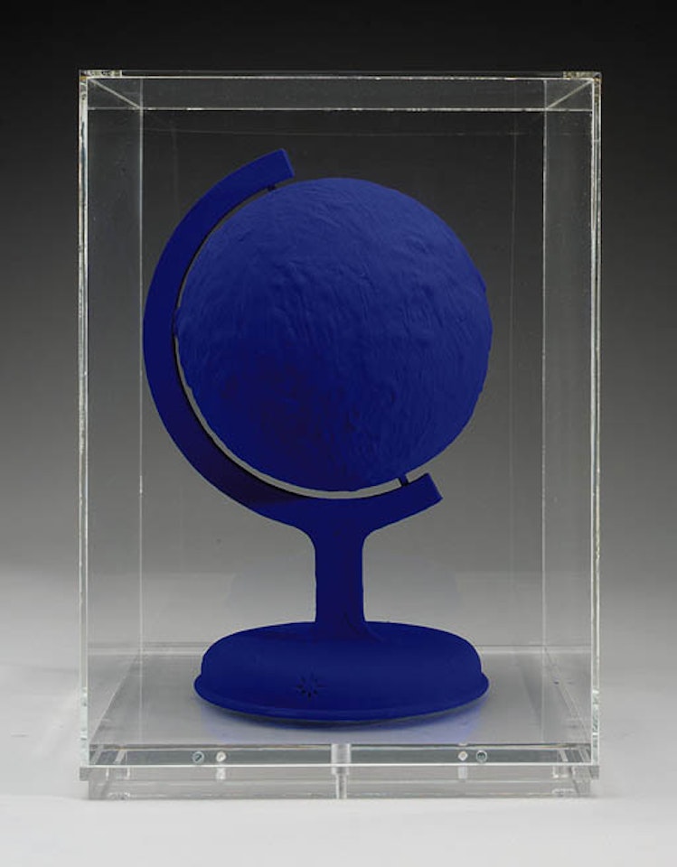La terre bleue by Yves Klein