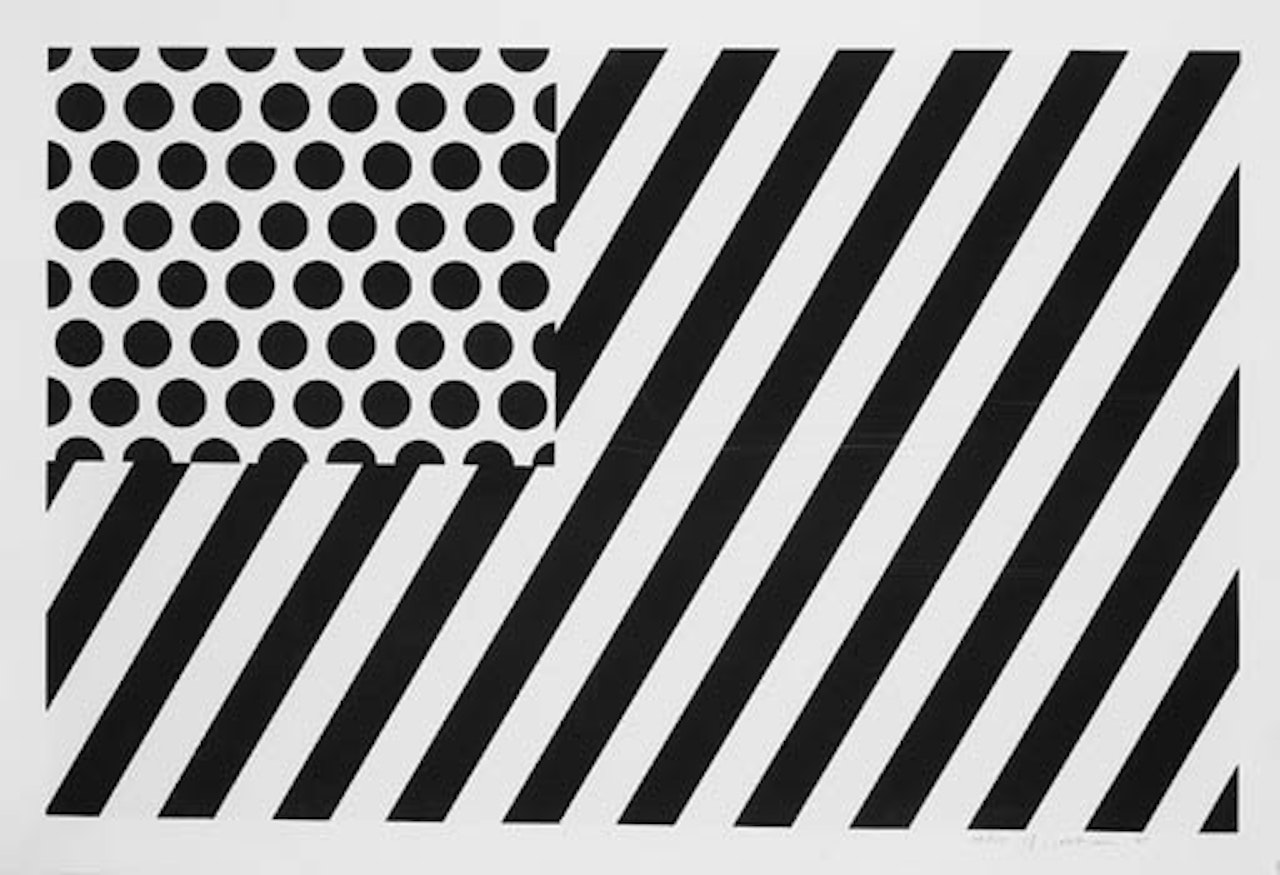 Forms in space by Roy Lichtenstein
