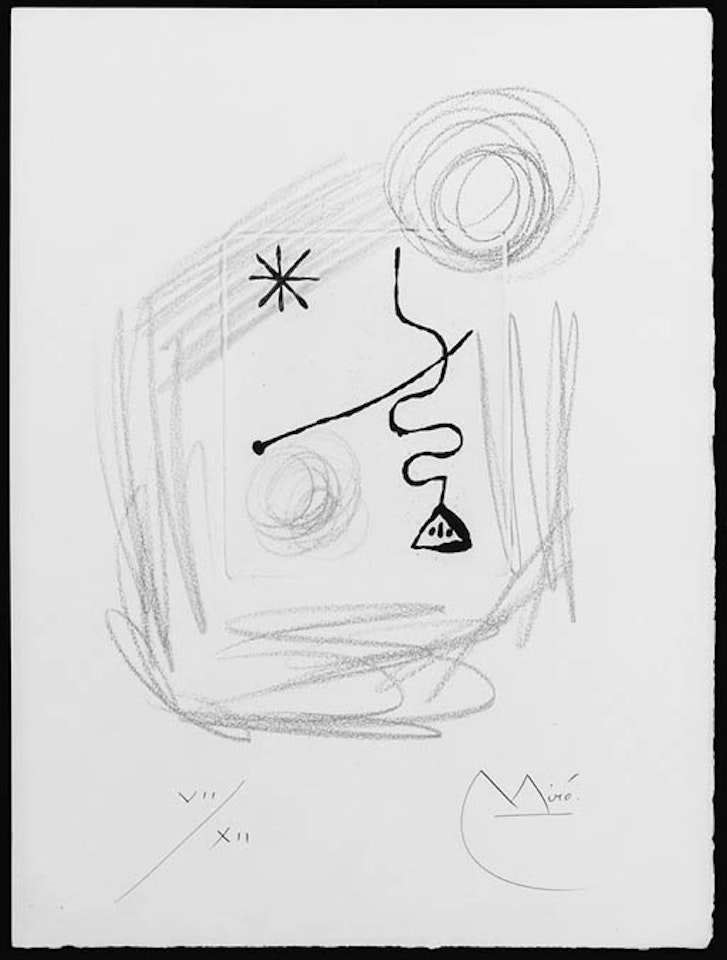 Untitled, from La Bague d'Aurore by Joan Miró