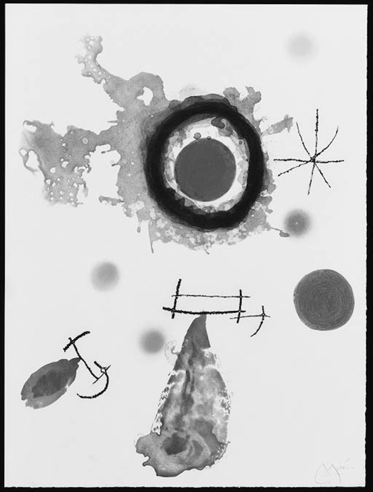 Astre et fumee by Joan Miró