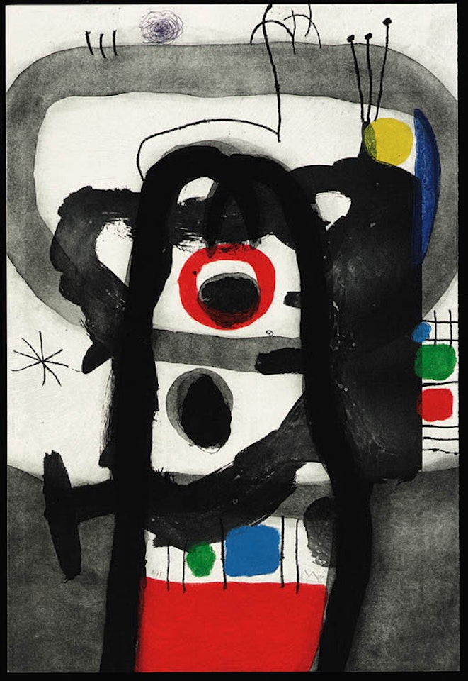 L'enrage by Joan Miró