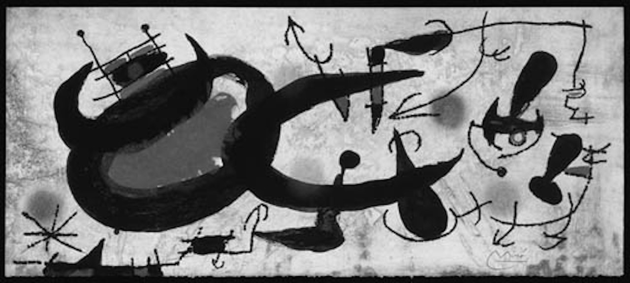 Untitled, from L'Oiseau Solaire, L'Oiseau Lunaire by Joan Miró