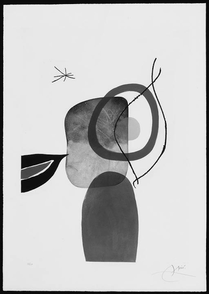 Tir a l'arc by Joan Miró