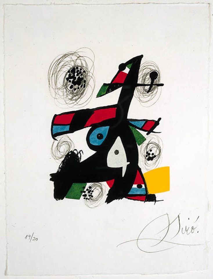 La melodie acide by Joan Miró