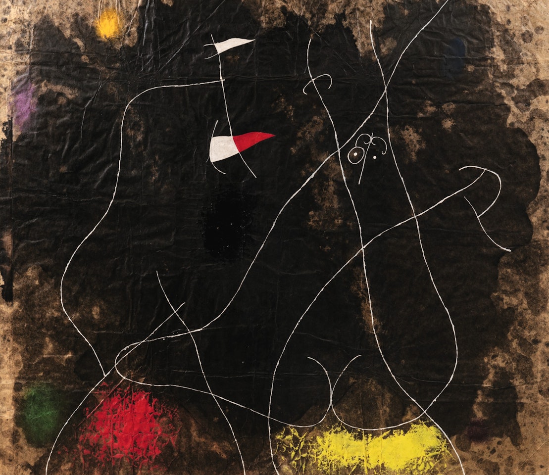 La Chanteuse d'opéra by Joan Miró