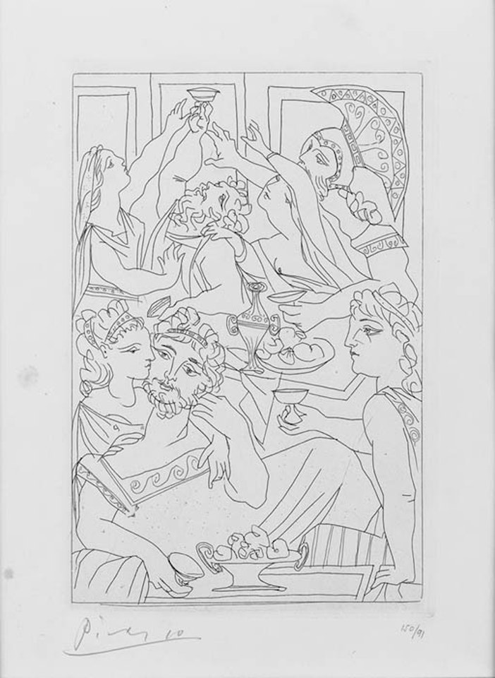 Le festin, for Lysistrata by Pablo Picasso