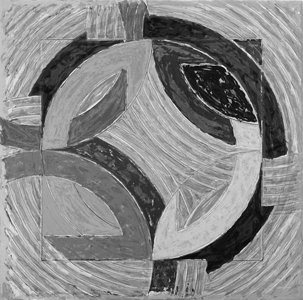 Polar co-ordinates IV by Frank Stella