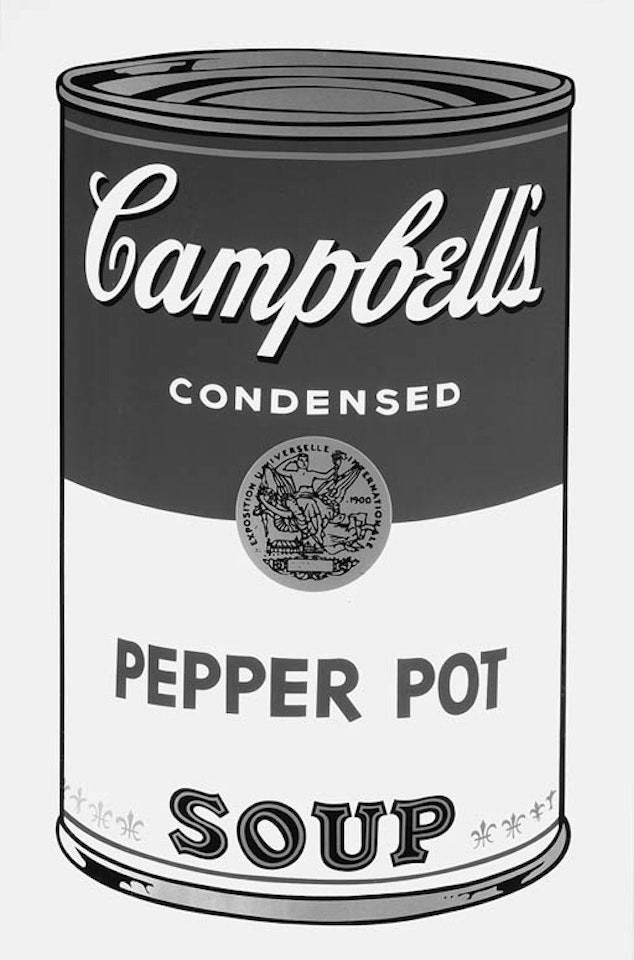 Pepper Pot, from Campbell's Soup Can I by Andy Warhol