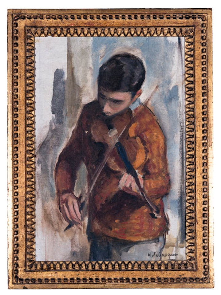 Etude pour le violoniste by Henri Lebasque