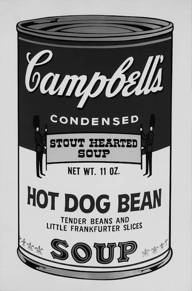 Hot Dog Bean, from Campbell's Soup Can II by Andy Warhol