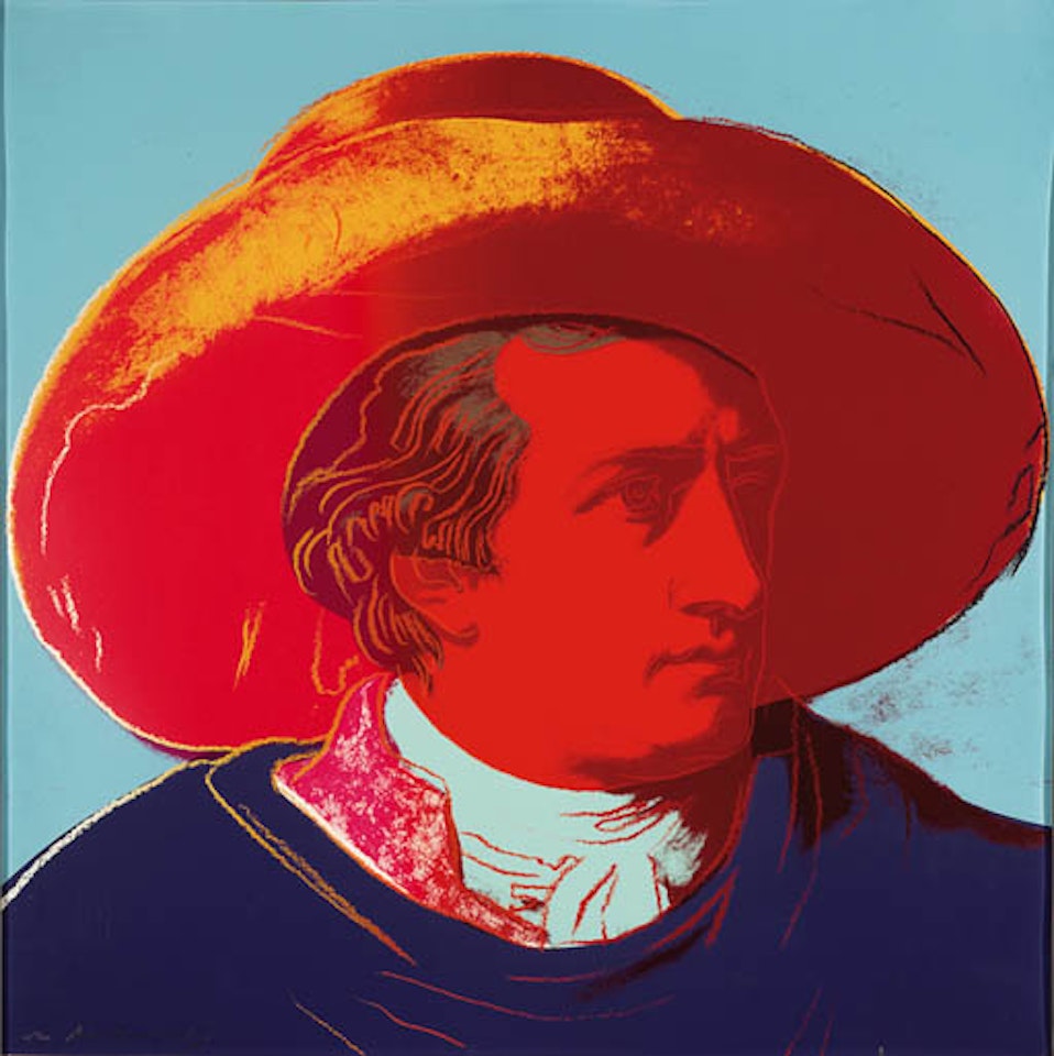 Goethe by Andy Warhol