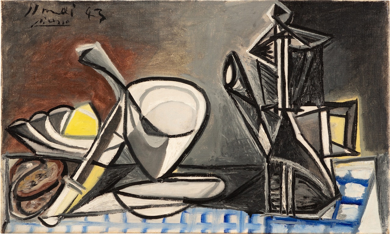 Nature morte à la cafetière by Pablo Picasso