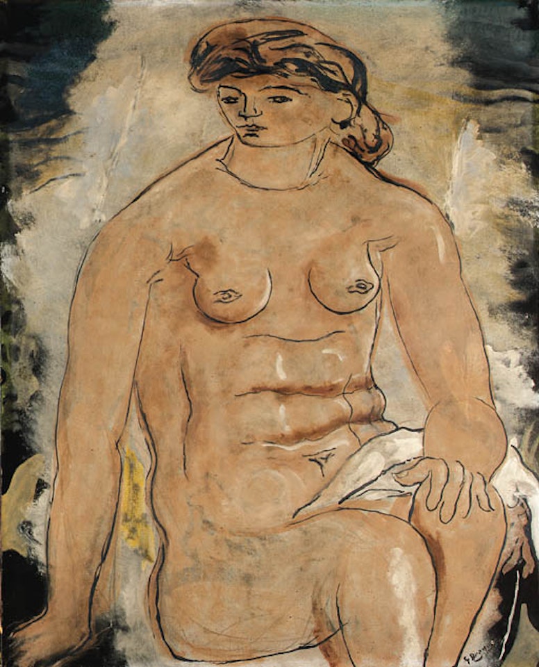 Femme assise by Georges Braque