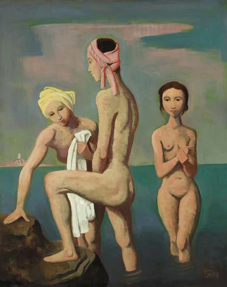 Badende by Karl Hofer