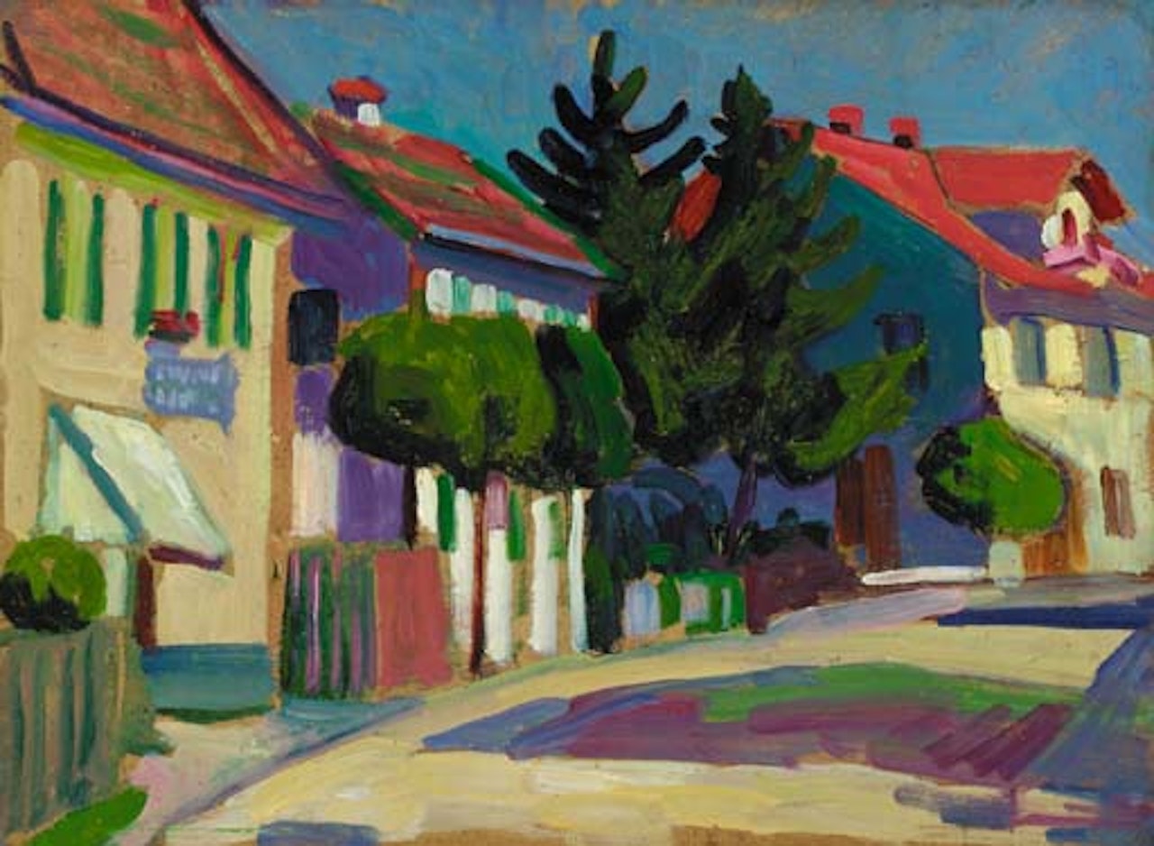 Pfarrgasse - murnau by Gabriele Münter