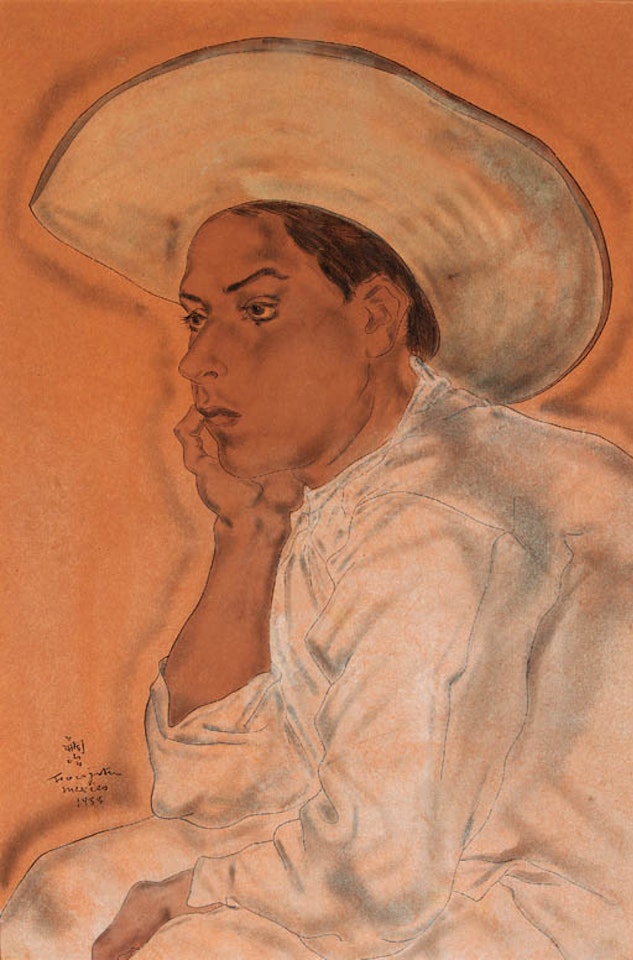 Jeune mexicain by Leonard Tsuguharu Foujita