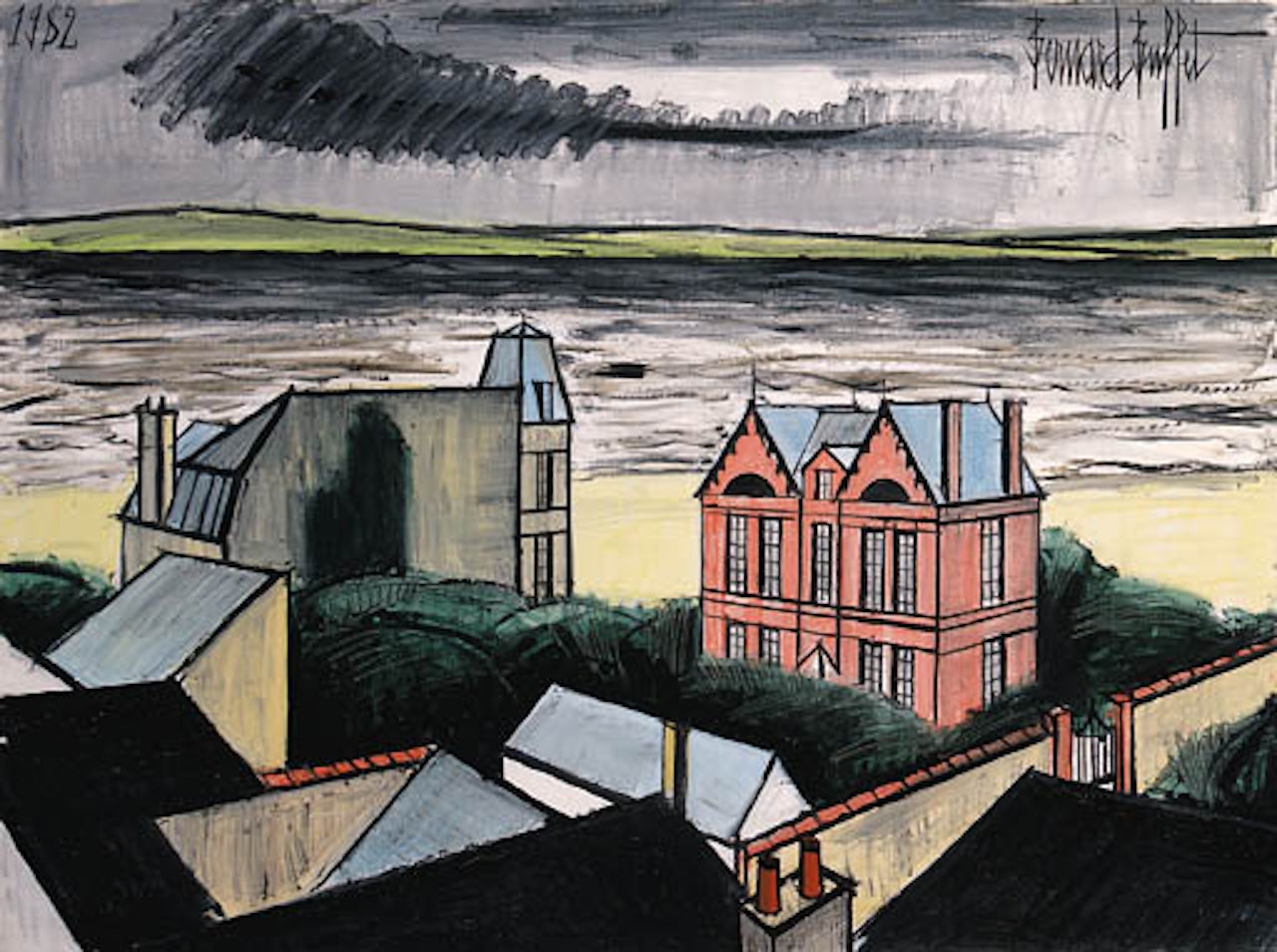 Maison rose by Bernard Buffet