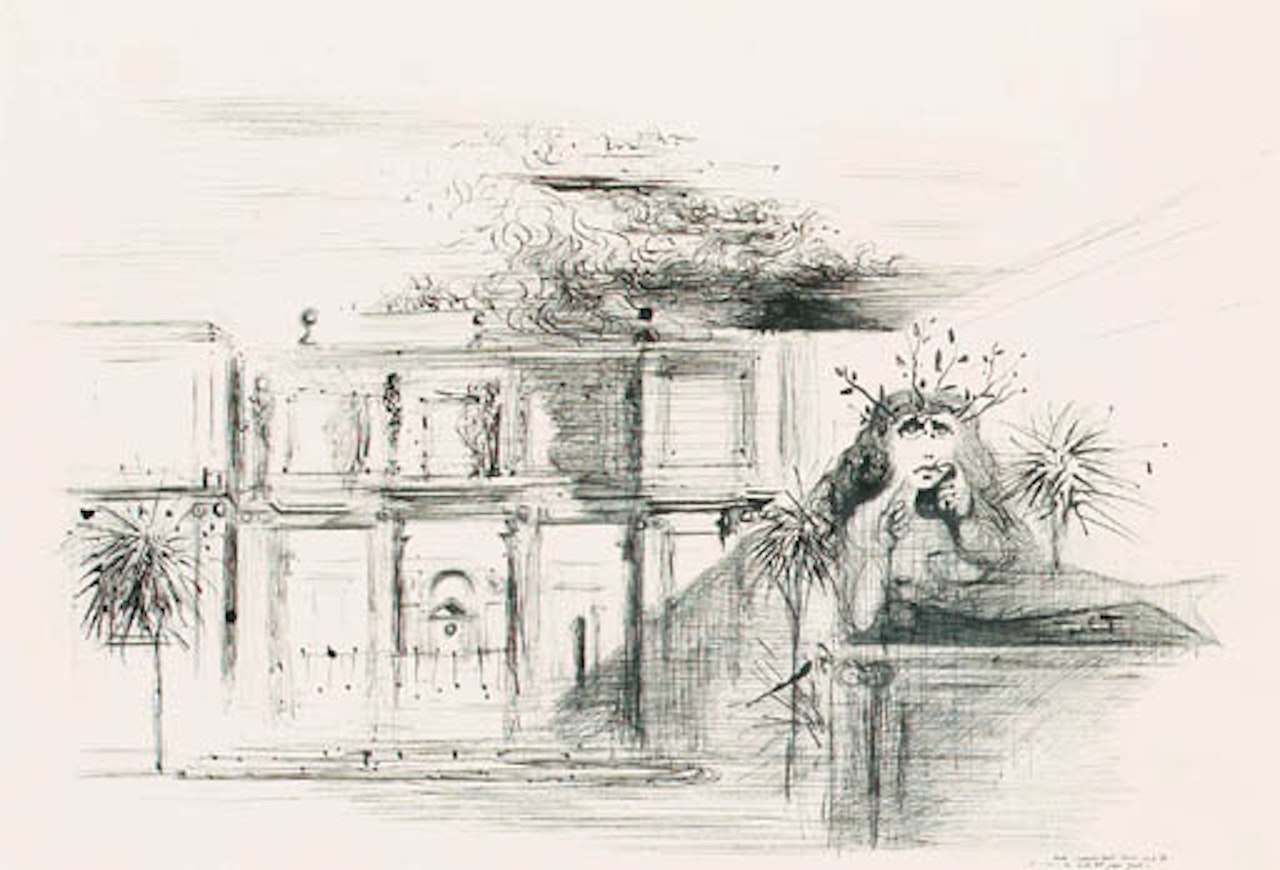 Souvenir de Villa del Popa Julio by Salvador Dali