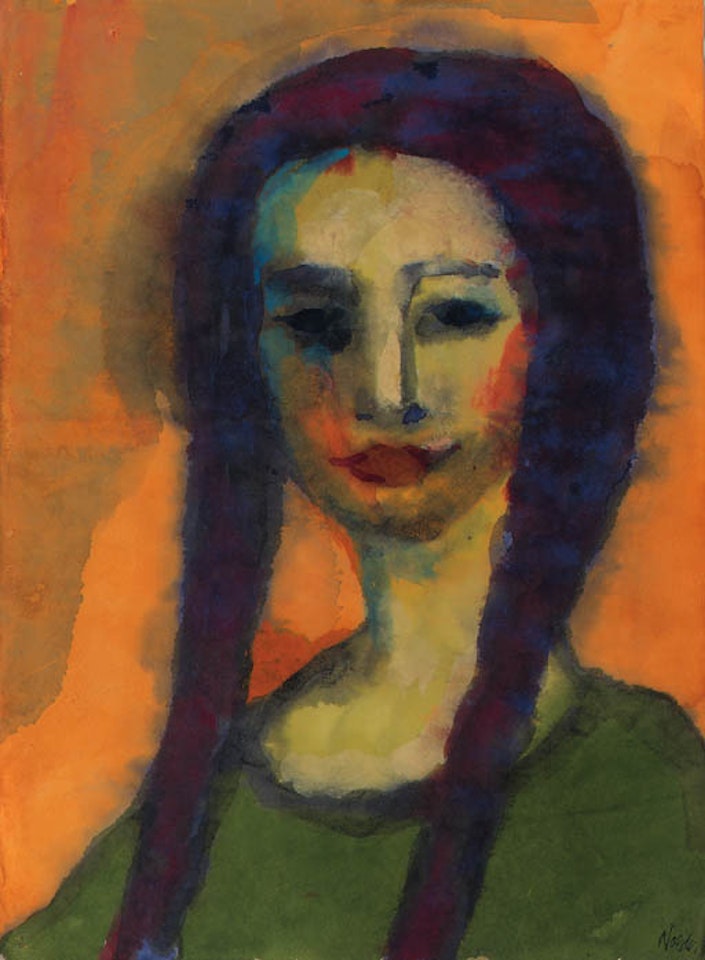 Junges Madchen by Emil Nolde