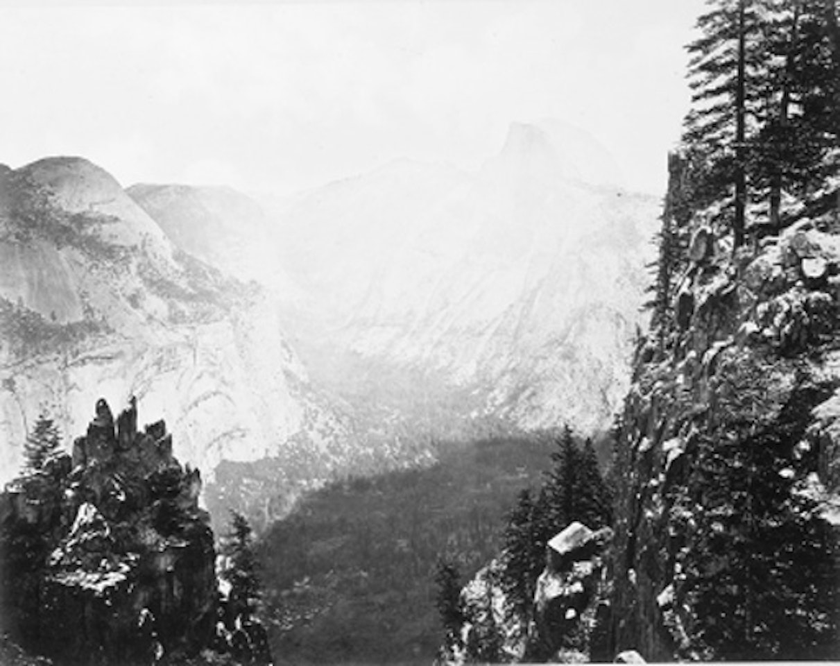 Domes, Valley of Yosemites by Eadweard Muybridge