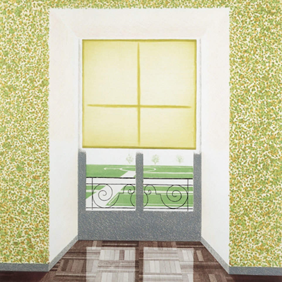 Contrejour in the French style by David Hockney