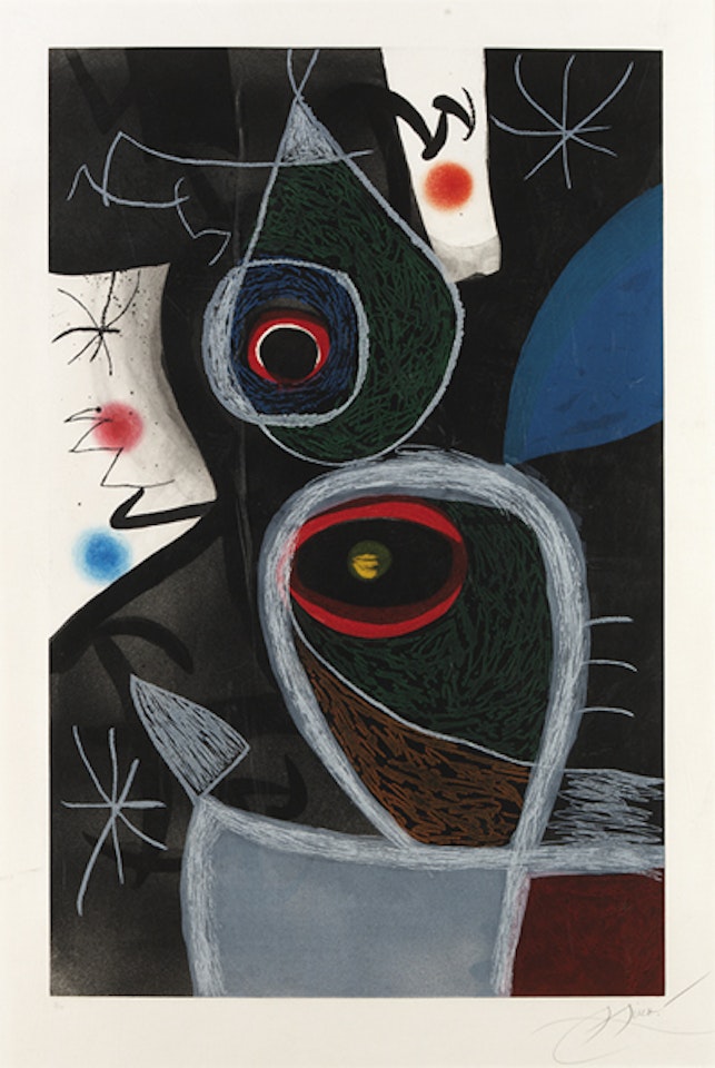 Le somnambule by Joan Miró