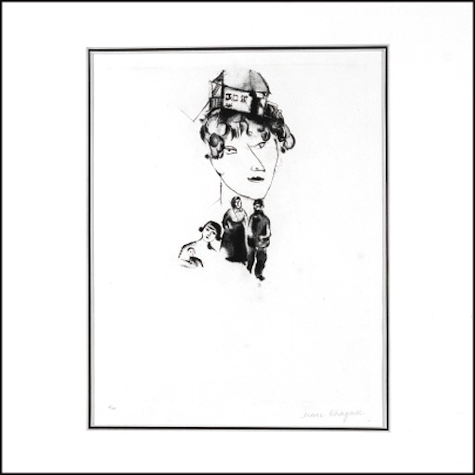 Selbstportraet by Marc Chagall