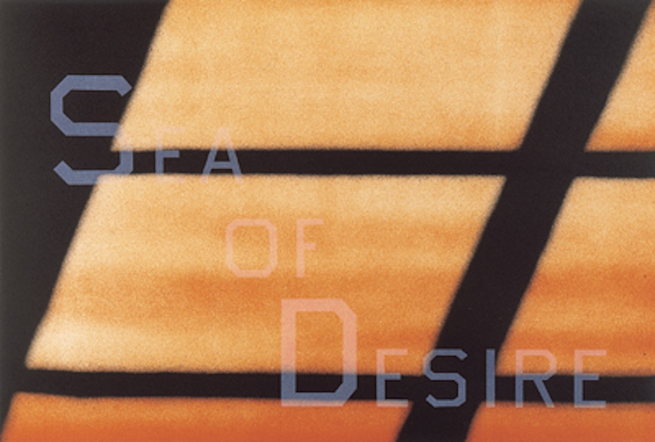 Sea of desire by Ed Ruscha