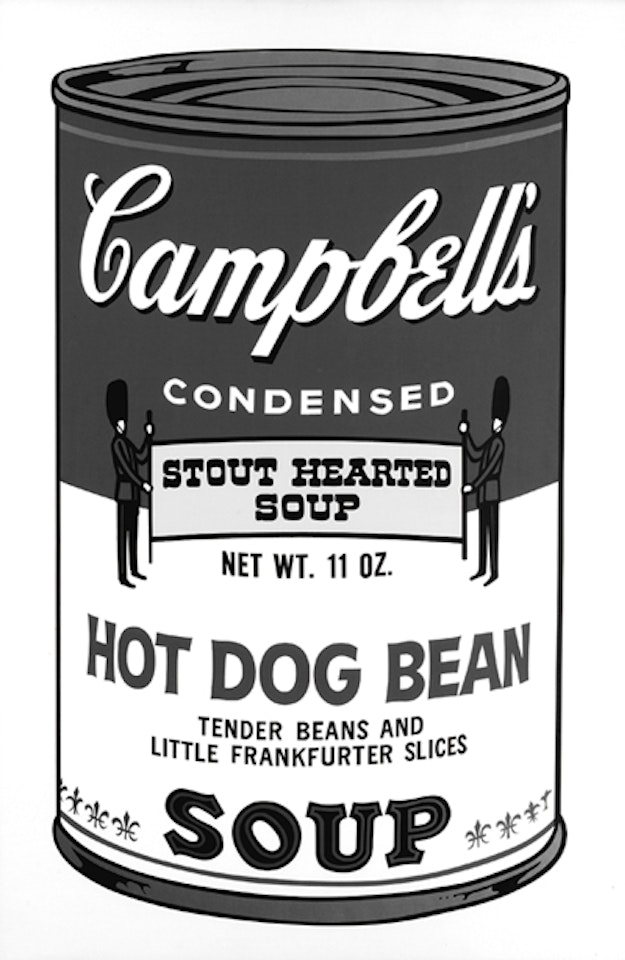 Hot Dog Bean by Andy Warhol