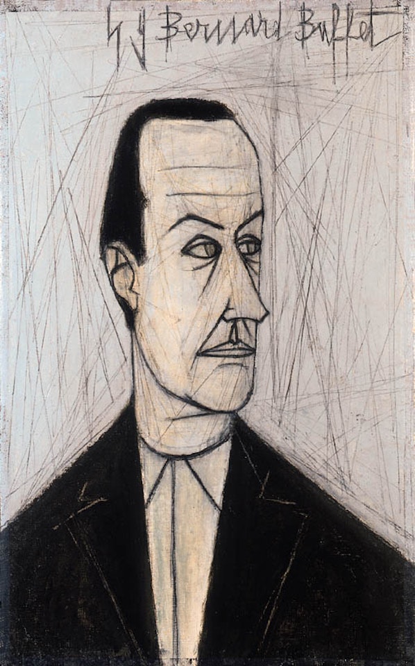 Portrait de Jen Negulesco by Bernard Buffet