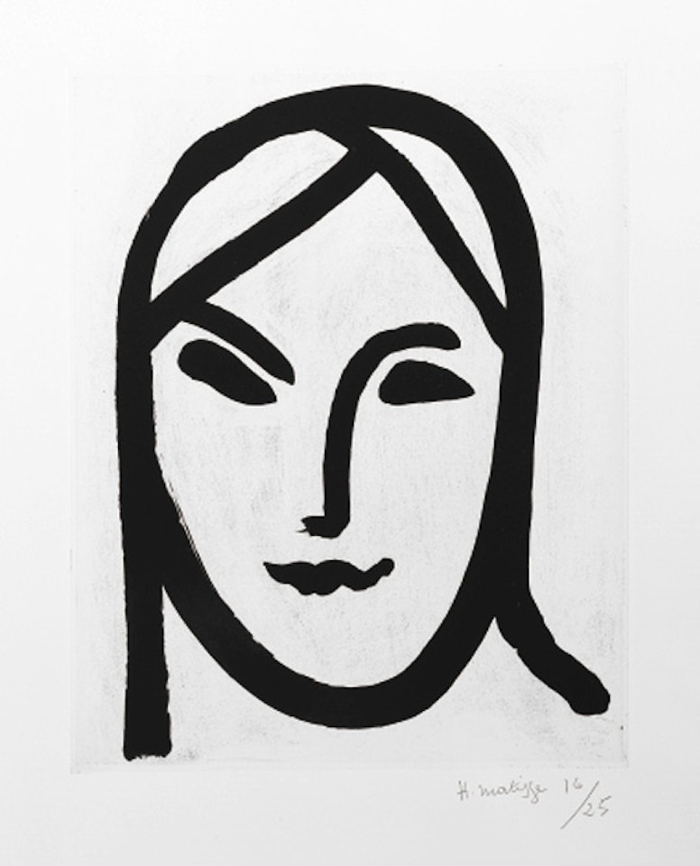 Bedouine, figure aux bandeaux by Henri Matisse