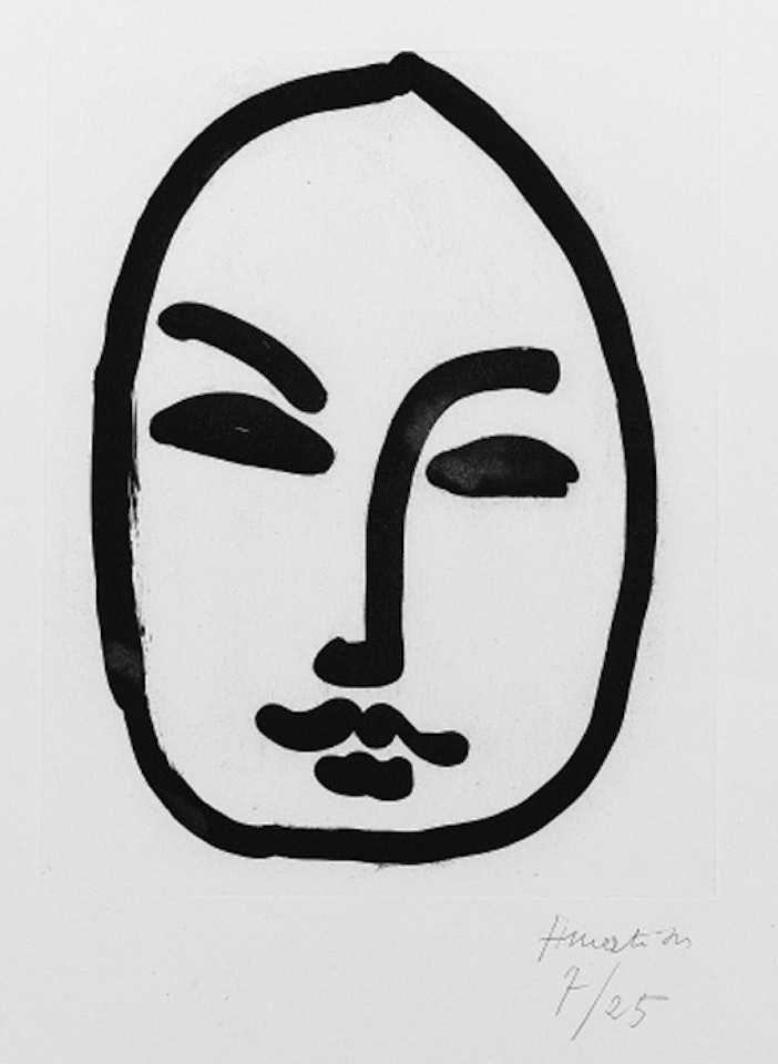 Masque d'apres D.A. by Henri Matisse
