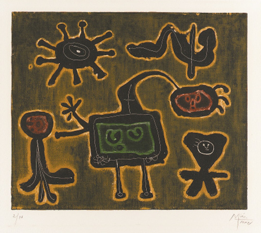 Untitled, from Series I by Joan Miró