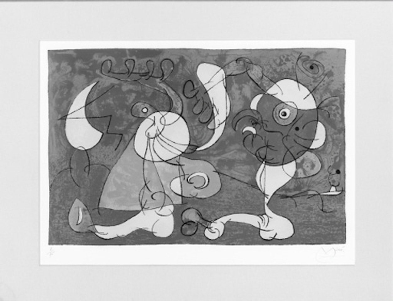 Untitled, from Ubu Roi by Joan Miró