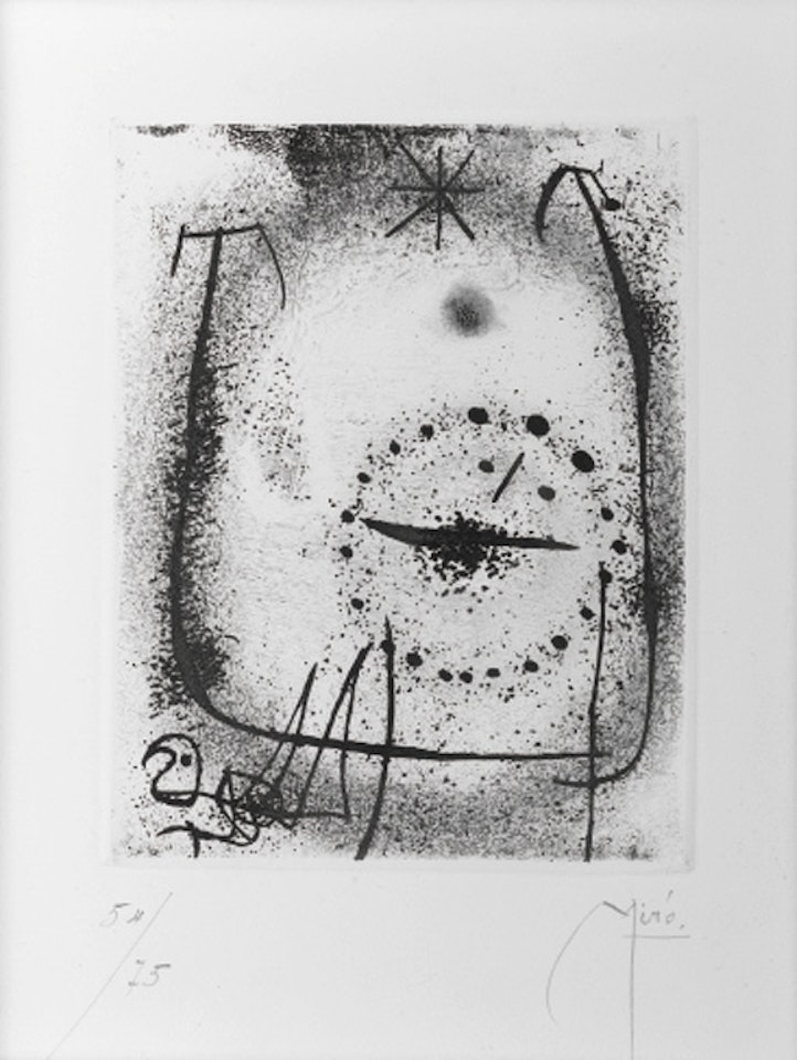 Le prophete by Joan Miró