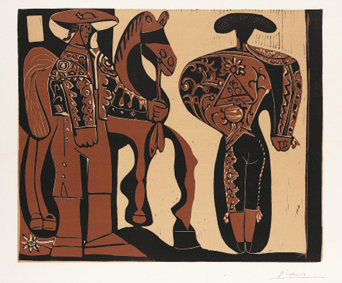 Picador et torero by Pablo Picasso