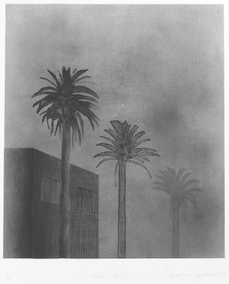 Dark Mist, from The Weather Series by David Hockney