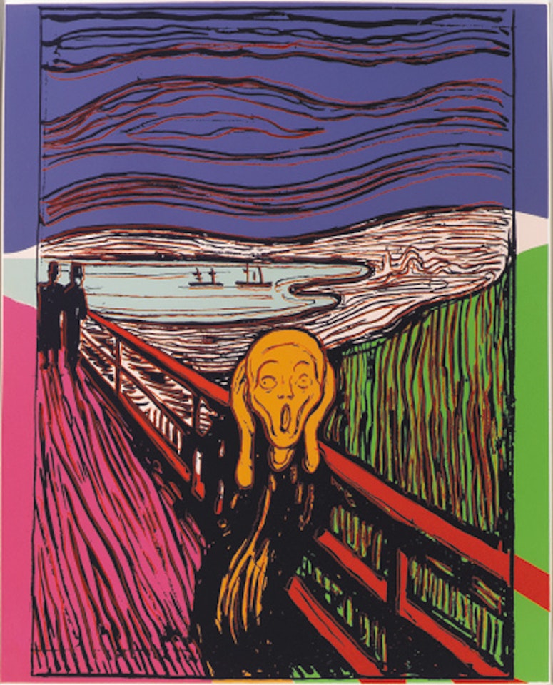 The Scream by Andy Warhol